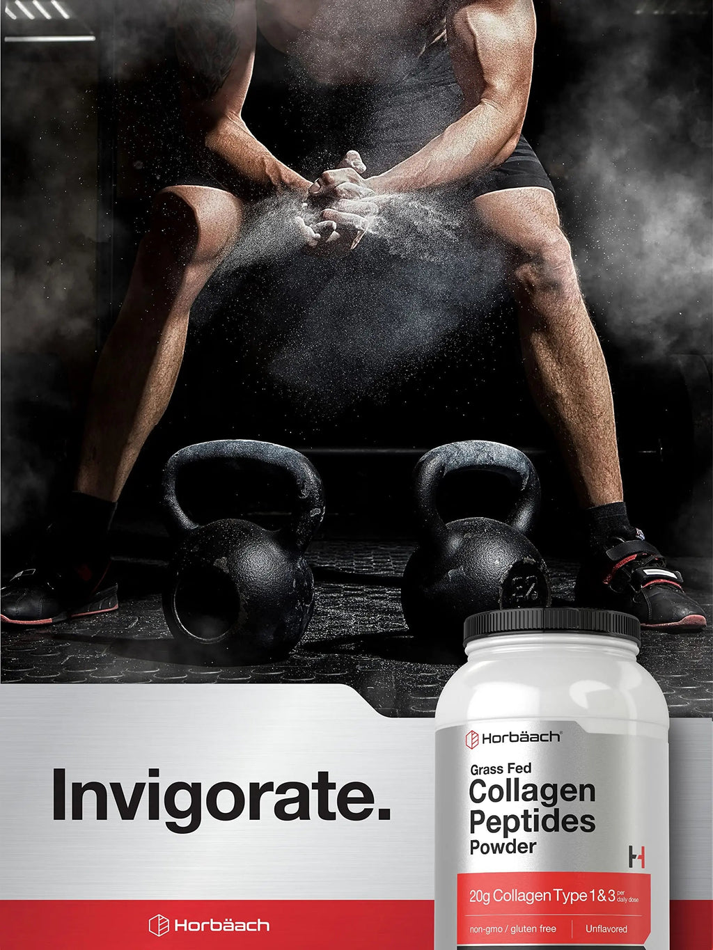 Collagen Peptides Powder 40 oz | Unflavored | Type 1 and 3 | Hydrolyzed Protein Collagen Horbäach Au supplements