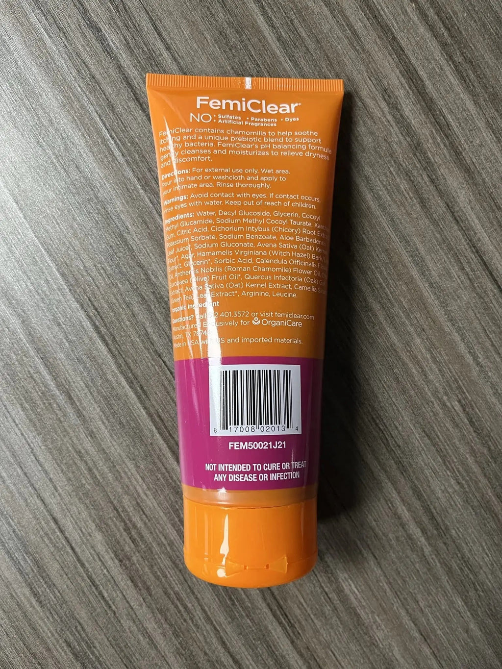 FemiClear 2-Day Dose Yeast Infection Treatment for Women and Soothing Feminine Wash, External Anti-Itch Ointment FemiClear Au supplements