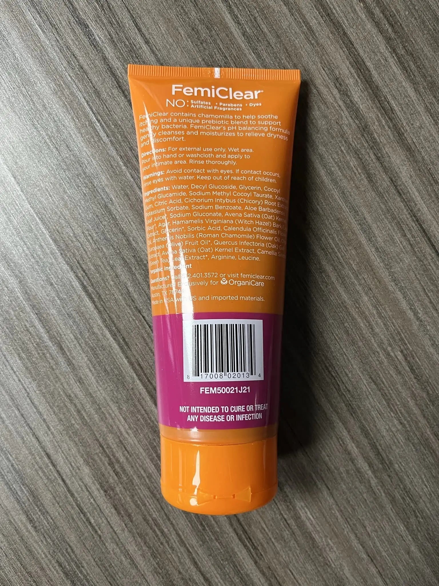 FemiClear 2-Day Dose Yeast Infection Treatment for Women and Soothing Feminine Wash, External Anti-Itch Ointment FemiClear Au supplements
