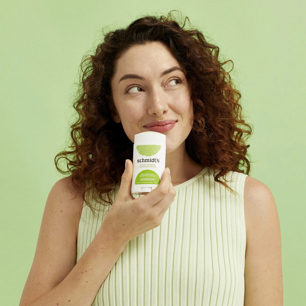 Schmidt's Aluminum Free Natural Deodorant For Women and Men, Bergamot & Lime Schmidt's Au supplements