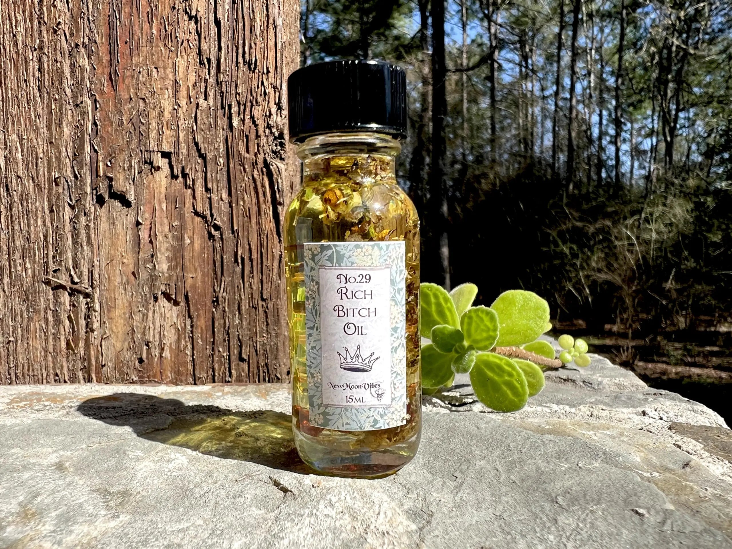 Rich Bitch Oil by New Moon Vibes - Attract Luxury Lavish Lifestyle Abundance Success Wealth THE TUTU FAIRY Au supplements