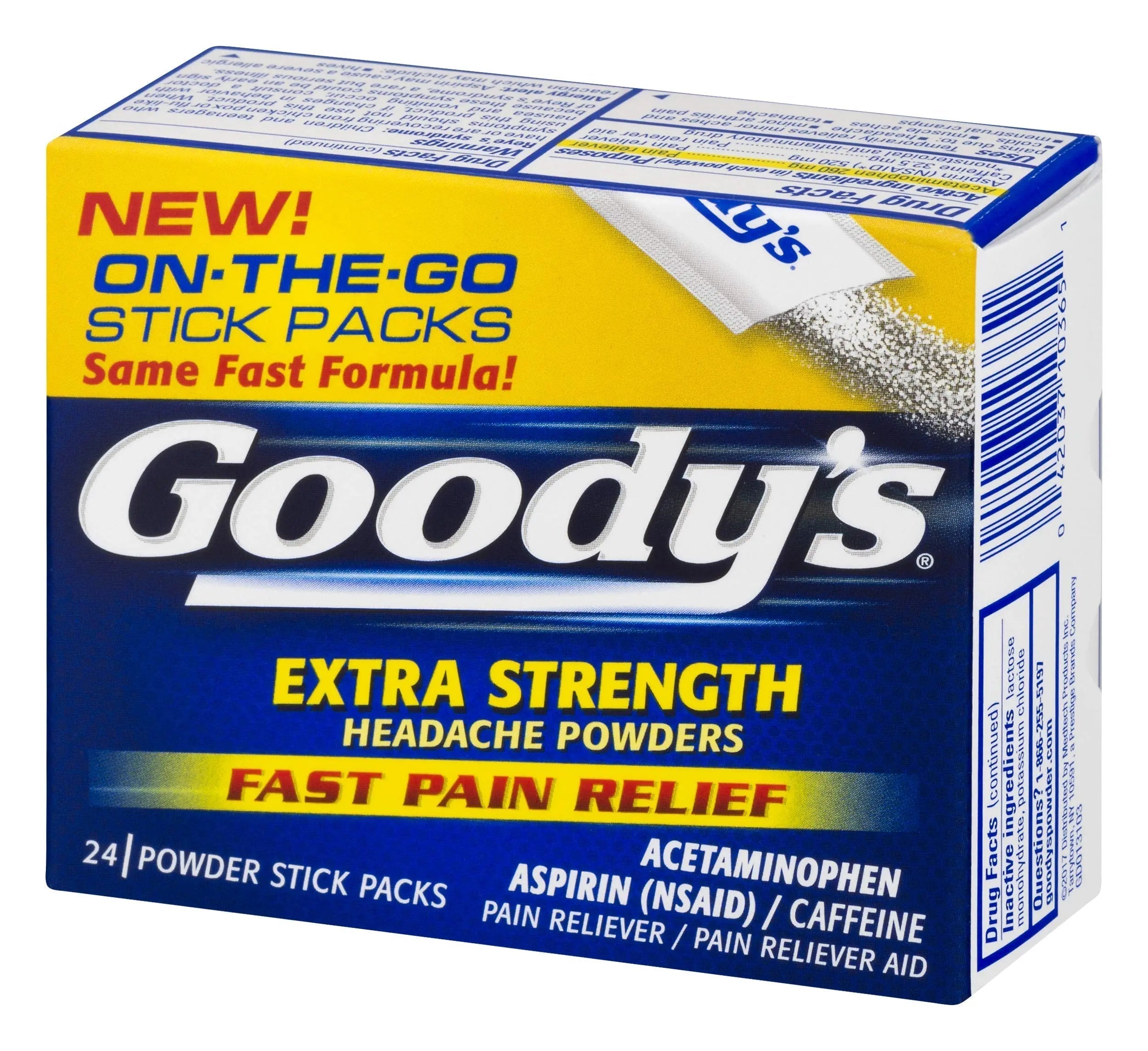 Goody's Extra Strength Powders | Fast Pain Relief | Aspirin & Caffeine | 24 Count Goody's Au supplements