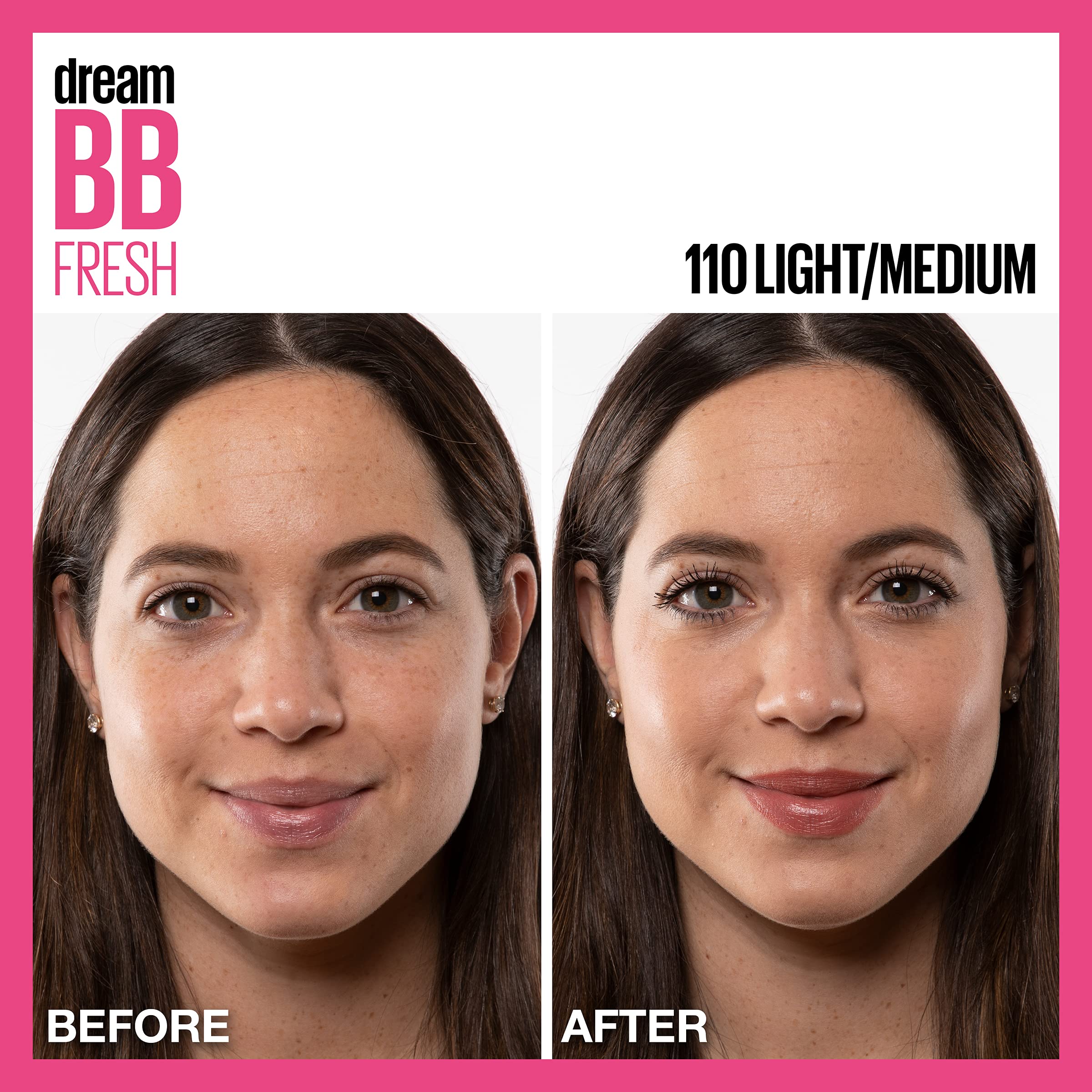 Maybelline Dream Fresh Skin Hydrating BB cream, 8-in-1 Skin Perfecting Beauty Balm with Broad Spectrum SPF 30