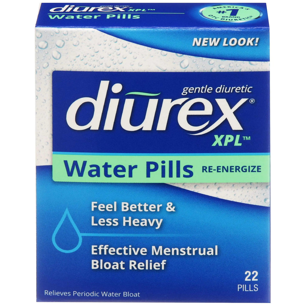 Diurex XPL Re-energizing Water Pills - Relieve Bloating & Fatigue - 22 Count Diurex Au supplements