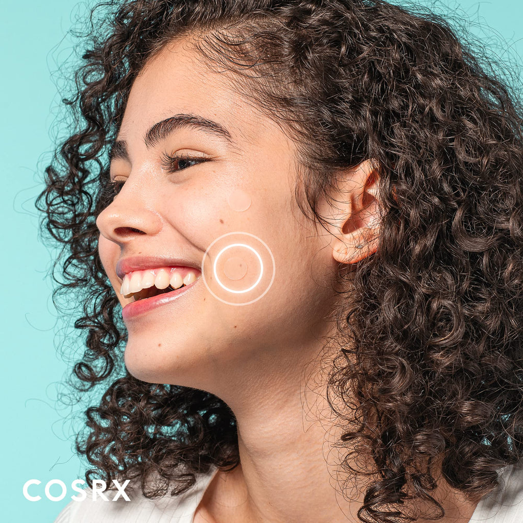 COSRX Acne Pimple Patch (96) Absorbing Hydrocolloid Original 3 Size Patches for Blemishes and Zits Cover