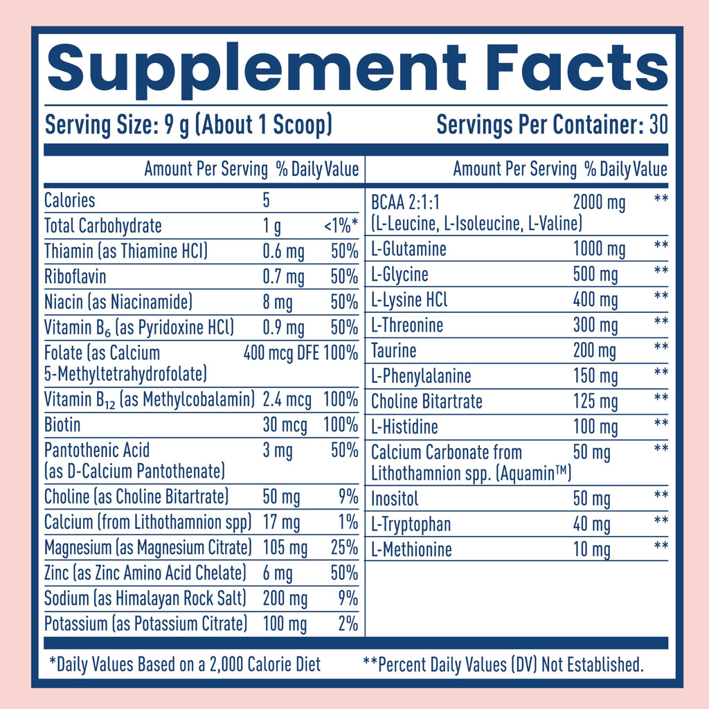 NativePath Hydrate, Zero Sugar, Electrolytes Powder with BCAAs, Mixed Berry Hydration, Keto & Paleo Friendly, 30 Servings