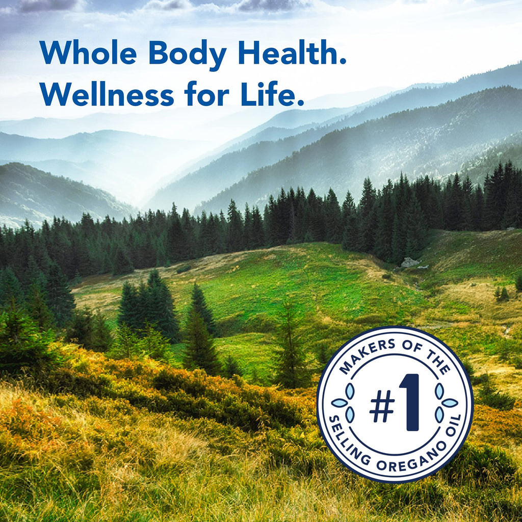 NORTH AMERICAN HERB & SPICE Oreganol P73, 120 Softgels - Immune System Support - Unprocessed, Vegan Friendly Wild Oregano