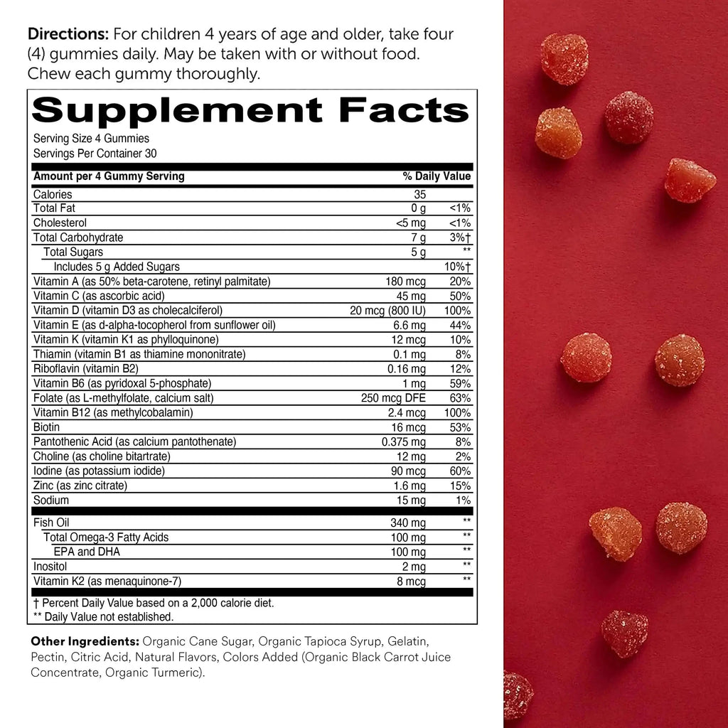 SmartyPants Kids Multivitamin Gummies & Women's Multivitamin Gummies: Omega 3 Fish Oil (EPA/DHA), Methylfolate SmartyPants Au supplements