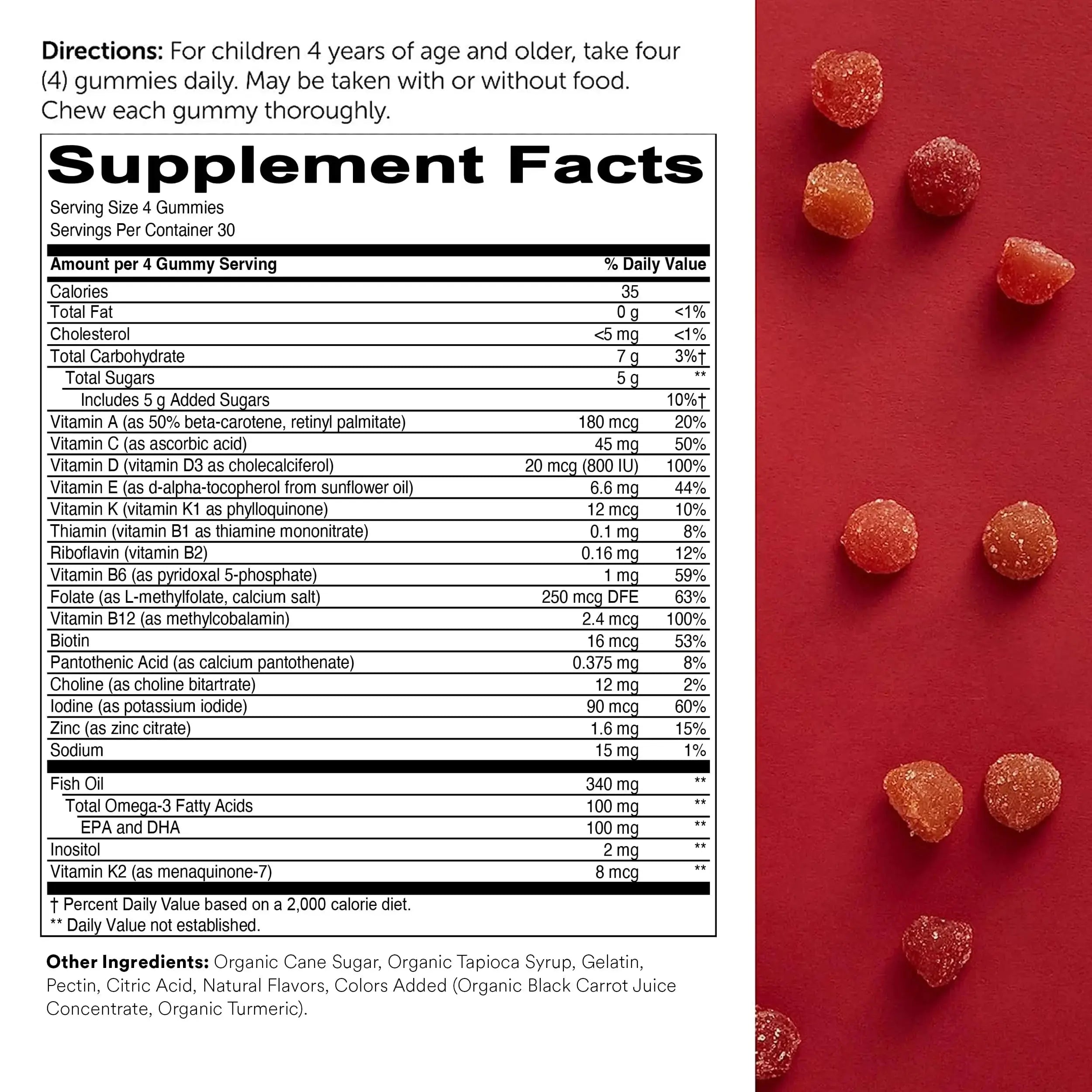 SmartyPants Kids Multivitamin Gummies & Women's Multivitamin Gummies: Omega 3 Fish Oil (EPA/DHA), Methylfolate SmartyPants Au supplements