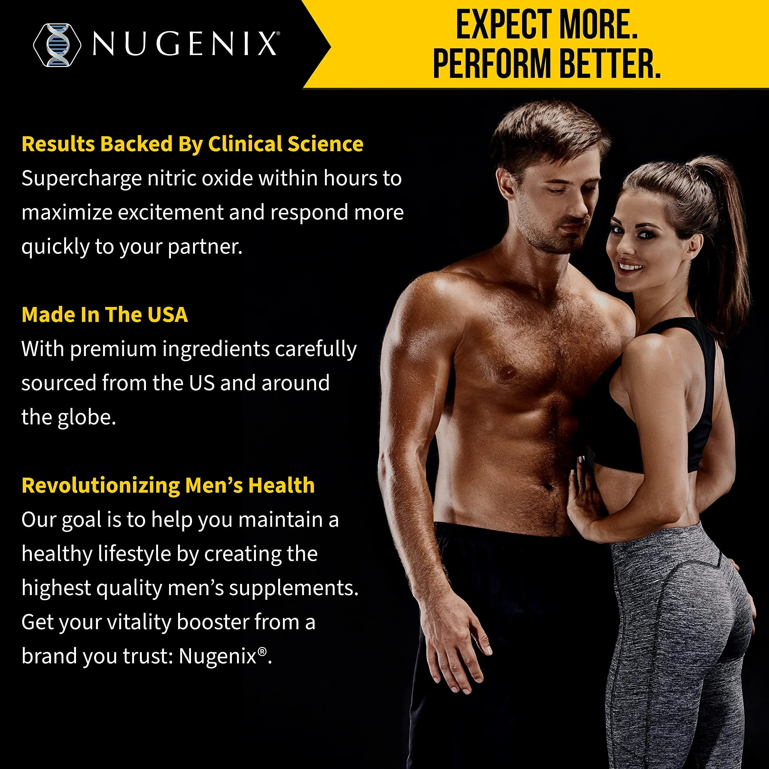 Nugenix Sexual Vitality Booster - Ultra Premium Performance Amplifier for Men - Nitric Oxide Nugenix Au supplements