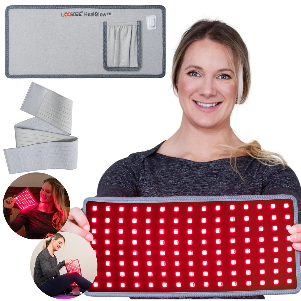 LOOKEE HealGlow Pro Medical Infrared & Red-Light Therapy Belt - LED Technology - 60W Powerful LOOKEE Au supplements