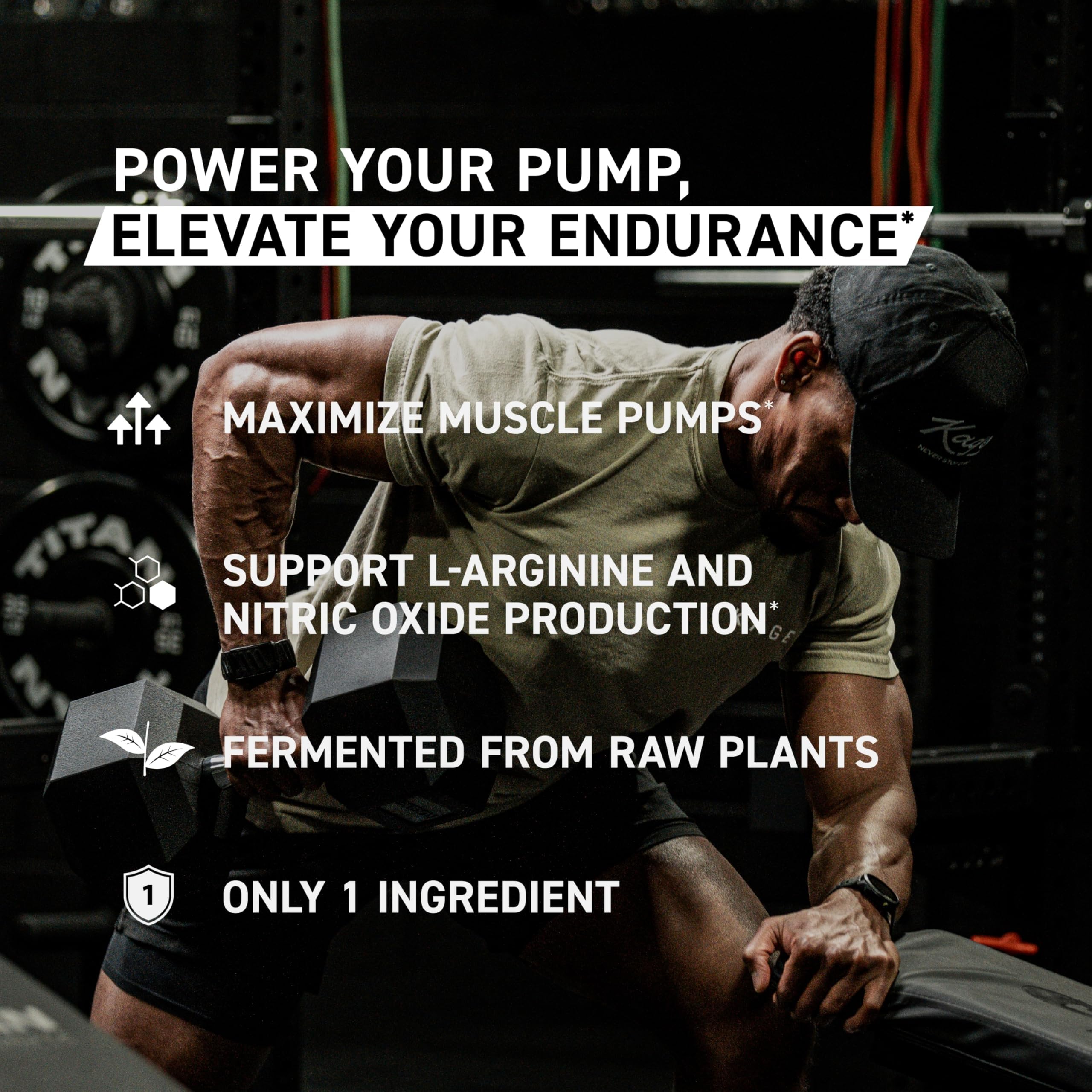 Kaged L-Citrulline Powder | Unflavored | Enhanced Pumps | Improve Muscle Vascularity | Nitric Oxide Booster | Supplements for Men & Women | 100 Servings