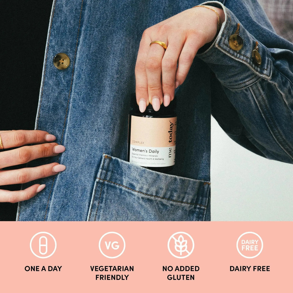 me today Daily Multivitamin for Women – Womens Multivitamin & Multimineral Supplement with 27 Vitamin A, D, C, Zinc, Magnesium me today Au supplements
