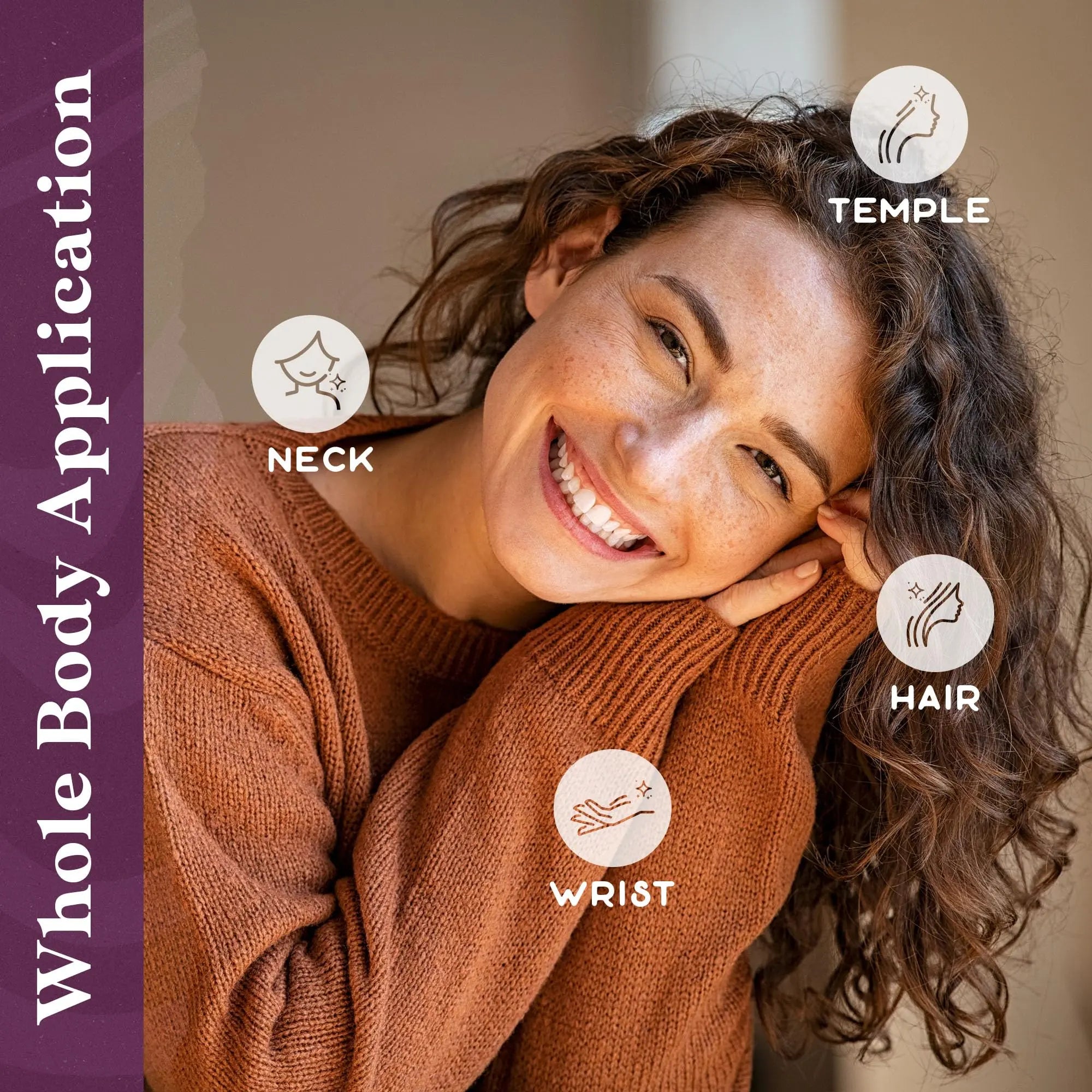 Essential Oils Balm Stick | Grounded Thought Aromatherapy Balm | All Natural Body Balm PURPLE CANYON Au supplements