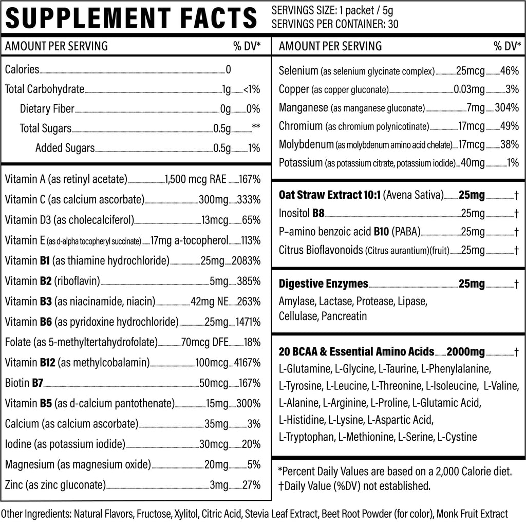Vegan Superfood Daily Keto MultiVitamin for Men and Women BCAA BCCA Amino Acid Sport Formula 99 Au supplements