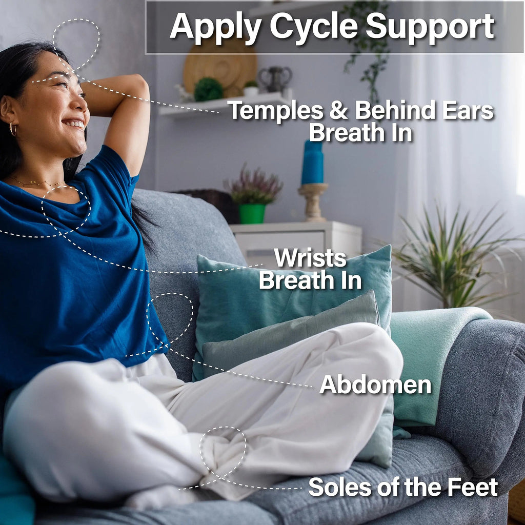 NV Superfoods Cycle Support - Essential Oil Roll-On - 10 ml – 100% Pure Therapeutic Grade NV Superfoods Au supplements