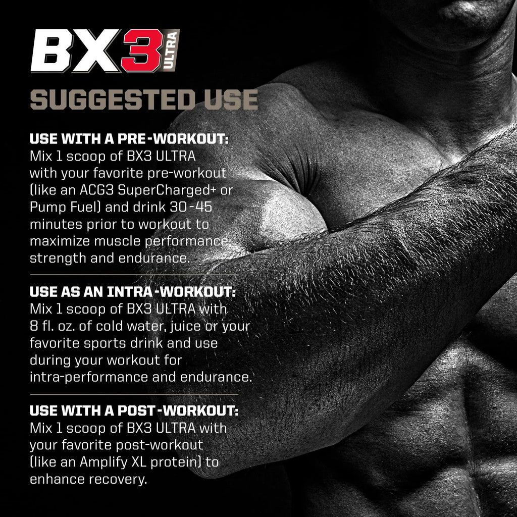 PMD Sports BX3 Ultra Muscle-Building Powder – Beta-Alanine, BCAAs, Betaine Anhydrous PMD Au supplements