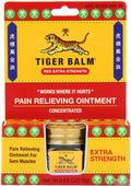 Tiger Balm Pain Relieving Ointment, Extra Strength, 0.63 Ounces (Pack of 3) Tiger Balm Au supplements