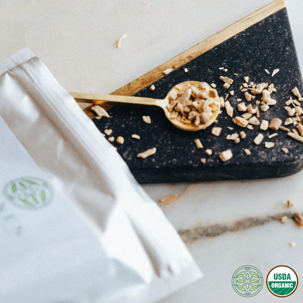 Elanen Naturals Organic Ashwagandha Root 4 oz. (113g), USDA Certified Organic Ashwagandha Root Loose Leaf Tea, Dried Withania somnifera, Cut & Sifted Elanen Naturals Au supplements