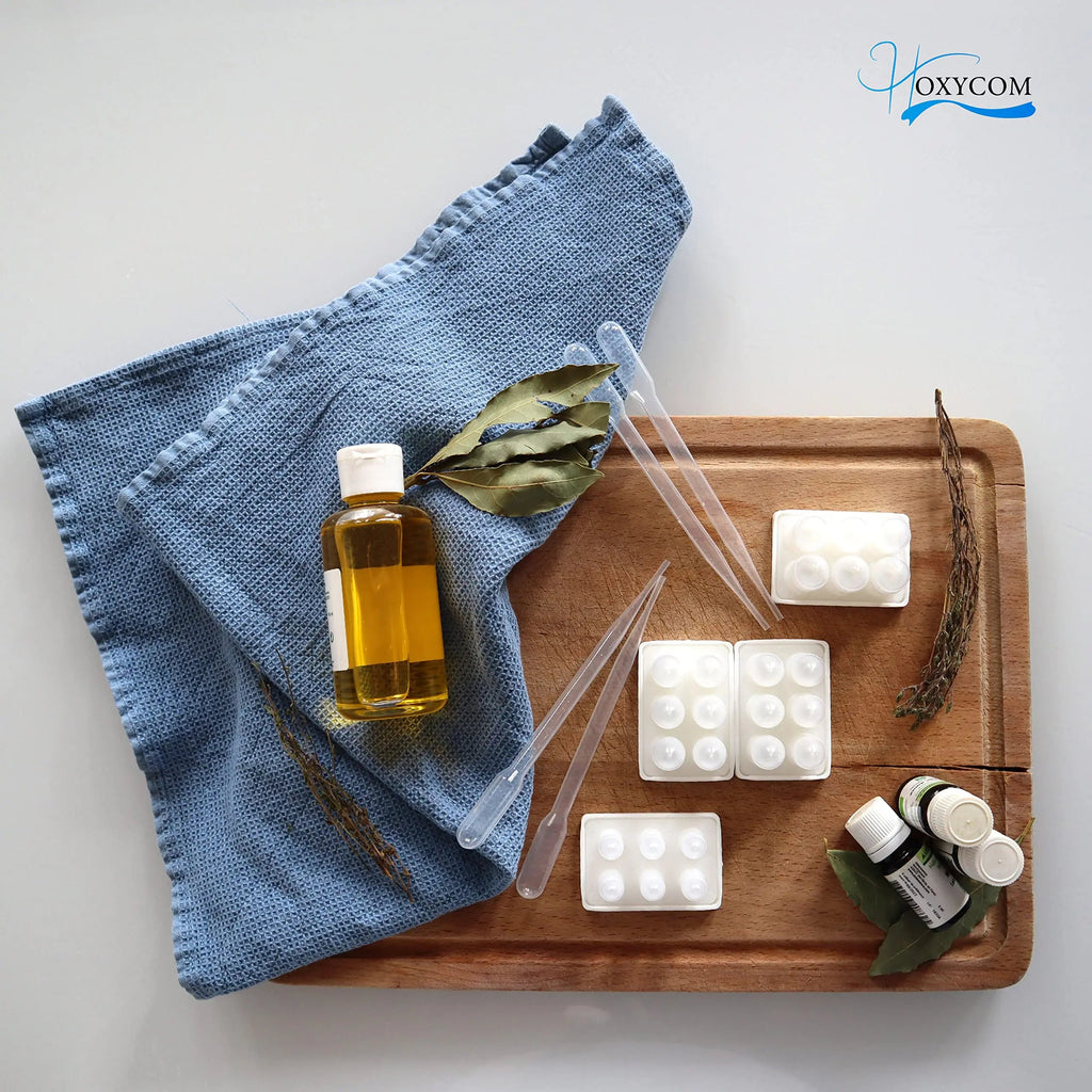 Suppository Molds Kit - Made in France, 3 Sizes (1ml, 2ml, 3ml), Reusable Suppositories Mold - 4 Trays Hoxycom Au supplements