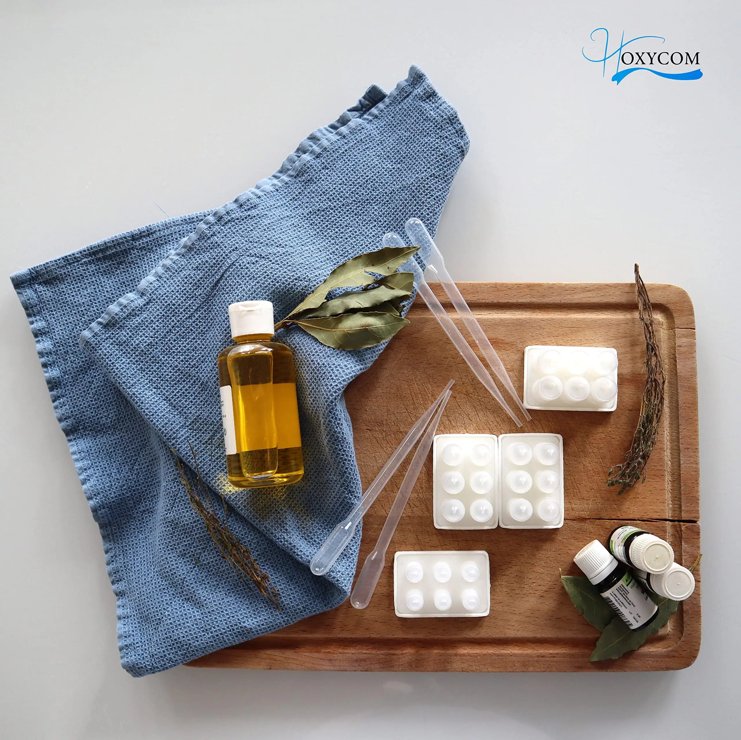 Suppository Molds Kit - Made in France, 3 Sizes (1ml, 2ml, 3ml), Reusable Suppositories Mold - 4 Trays Hoxycom Au supplements