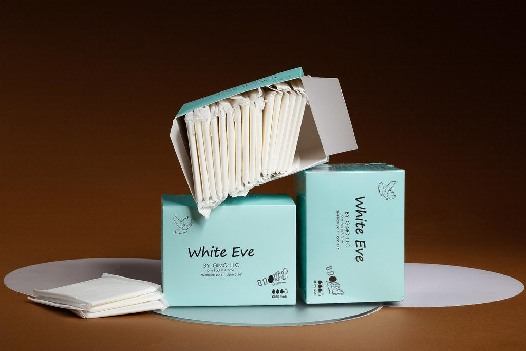 WHITE EVE Sanitary Pad Ultra Thin Sanitary Pads for Women with Fast Absorption and Leak Guard WHITE EVE Au supplements