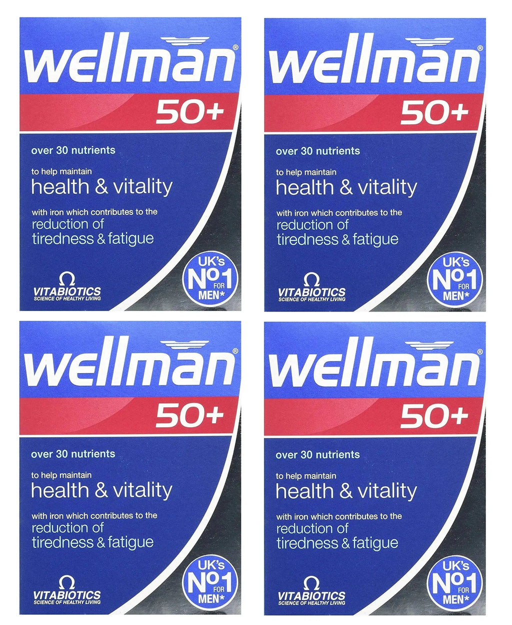 Wellman 4 X 50+ 30 Tablets Wellman Au supplements