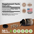 Ceylon Cinnamon Capsules - Extra Strength - Energy, Heart & Metabolism Support - for Men & Women - Pure Natural Extract 20:1 Supplement - Made in USA -