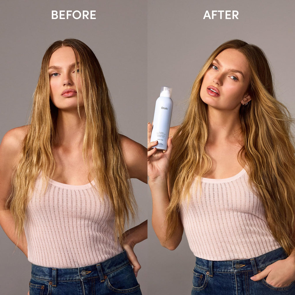 OUAI Super Dry Shampoo - Volumizing Dry Shampoo - Absorbs Oil, Dirt & Sweat - Blends Seamlessly into Hair with Zero Residue & Enriched with a Long-Lasting Scent - Cape Town (4.5 oz) OUAI Au supplements