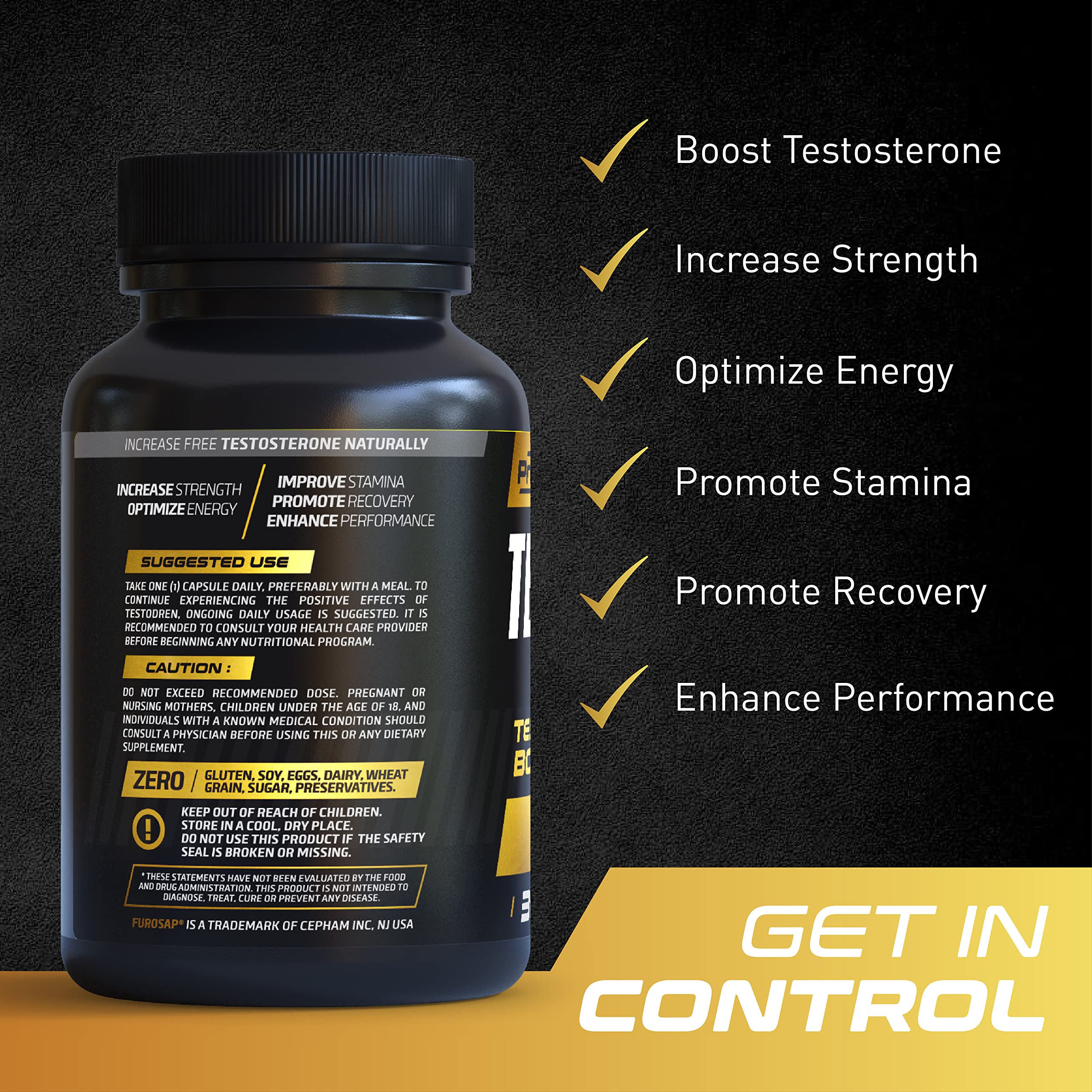 PrimeGENIX Testodren Advanced Testosterone Booster for Men | Natural Stamina, Endurance, Energy & Strength Enhancing Supplement | Lean Muscle Builder | Sports Nutrition Testosterone Booster PrimeGENIX Au supplements