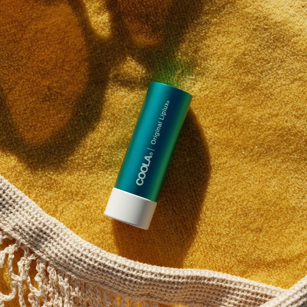 COOLA Organic Liplux Lip Balm and Sunscreen with SPF 30, Dermatologist Tested Lip Care for Daily Protection
