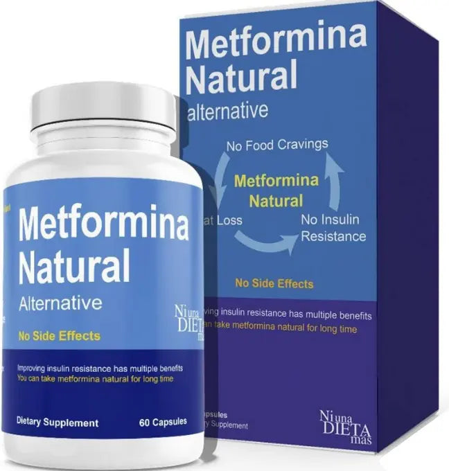 METFORMINA Natural - Weight Loss Aid - Fat & Glucose Metabolism Support - Dr Salomon Ni una dieta más Au supplements