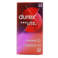 Durex Feeling Extra : 12 thin and lubricated condoms Durex Au supplements