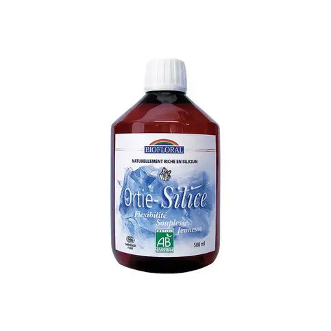 Ortie-Silice BIO Solution buvable 500 ml BIOFLORAL BIOFLORAL Au supplements