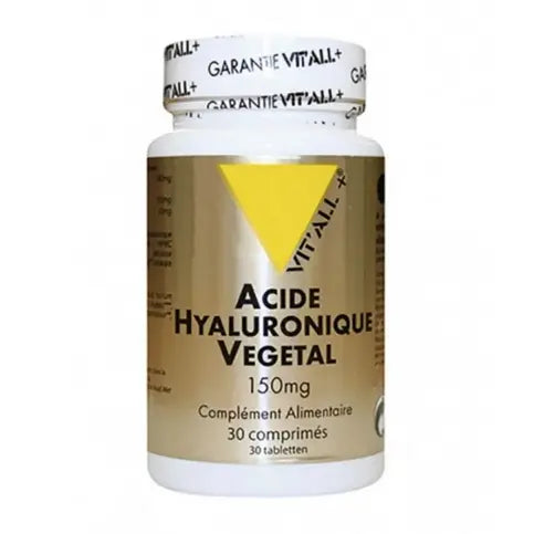 Acide Hyaluronique vegetal 150 mg 30 comprimés VIT'ALL+ VIT'ALL+ Au supplements