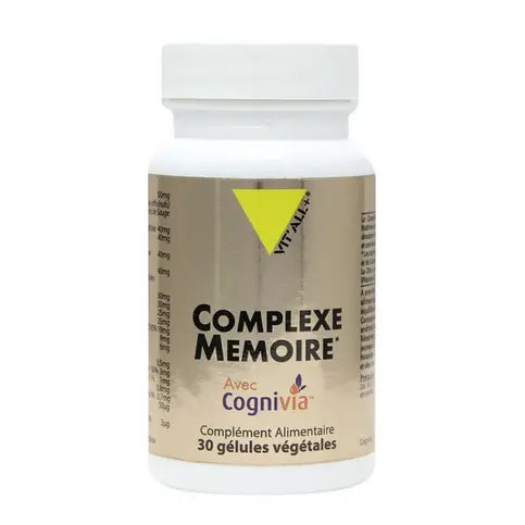 Complexe Mémoire 30 gélules VIT'ALL+ VIT'ALL+ Au supplements