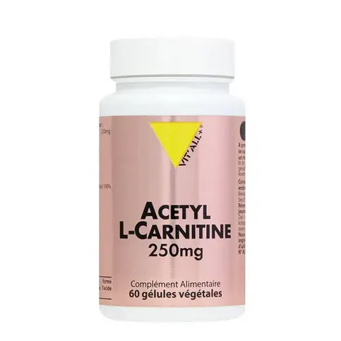 Acetyl L-Carnitine 250mg 60 capsules VIT'ALL+ VIT'ALL+ Au supplements