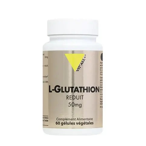 L-Glutathion réduit 60 gélules VIT'ALL+ VIT'ALL+ Au supplements