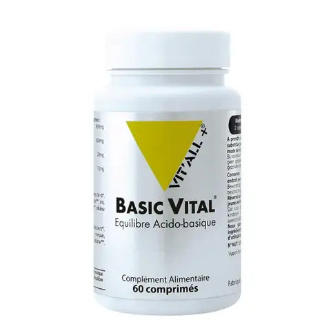 Basic Vital 60 comprimés VIT'ALL+ Equilibre acido-basique VIT'ALL+ Au supplements