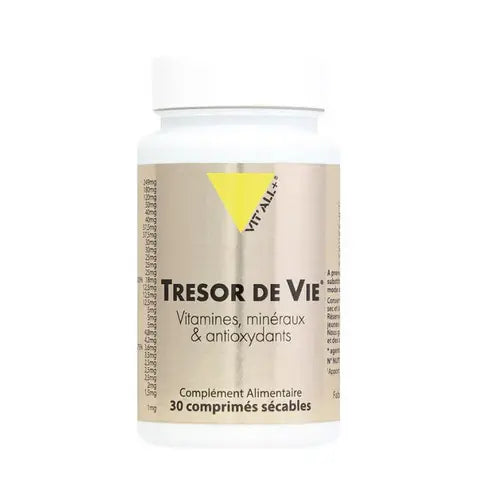 Trésor de vie 30 comprimés VIT'ALL+ VIT'ALL+ Au supplements