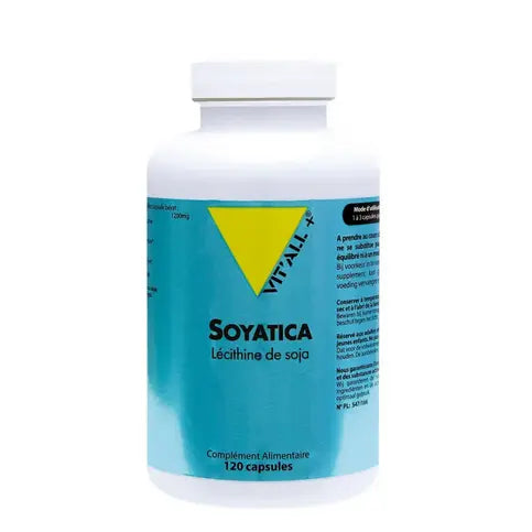 Soyatica Lecithine 1200mg 120 capsules VIT'ALL+ VIT'ALL+ Au supplements