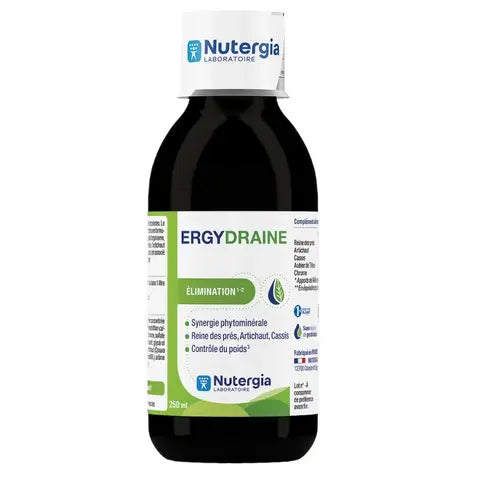 ERGYDRAINE 250ml Nutergia Nutergia Au supplements