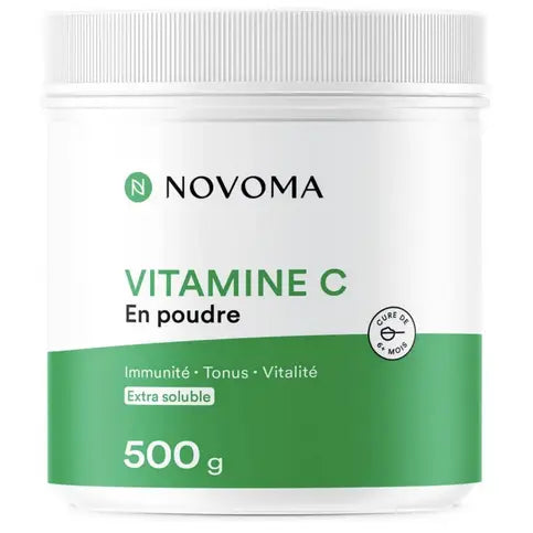 Vitamine C en poudre Pot 500 g NOVOMA NOVOMA Au supplements