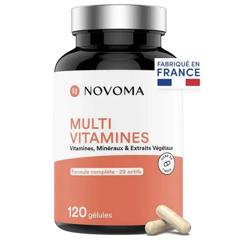 Multivitamines 120 gélules NOVOMA NOVOMA Au supplements