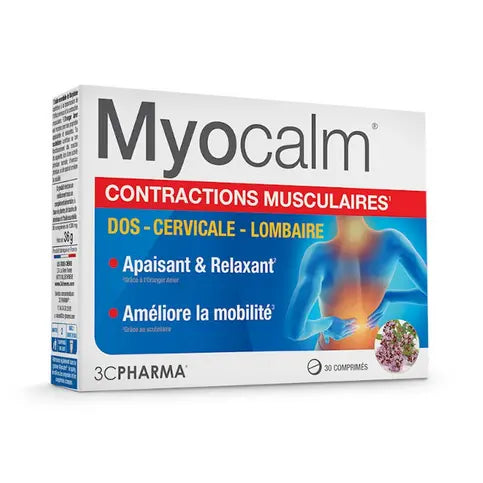 Myocalm : muscles contractions 3C PHARMA 3C PHARMA Au supplements