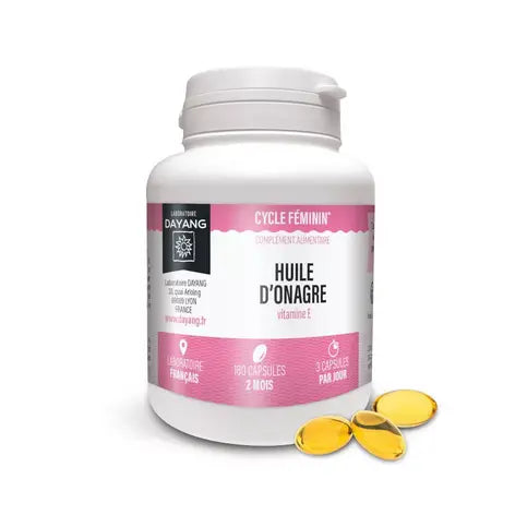 Evening primrose oil - woman comfort from puberty - 180 capsules - DAYANG DAYANG Au supplements