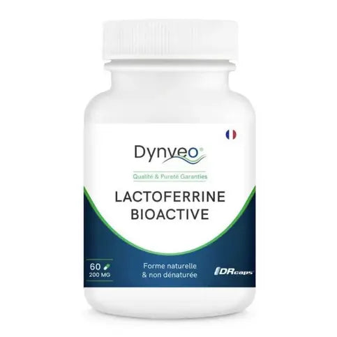 Lactoferrine bioactive 200 mg 60 gélules DYNVEO DYNVEO Au supplements