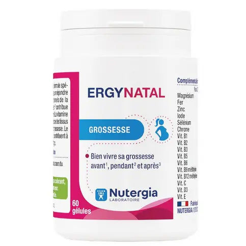 ERGYNATAL - maternity - Laboratoire Nutergia Nutergia Au supplements