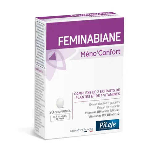 FEMINABIANE Meno'confort - 30 tablets - Laboratoire PILEJE PILEJE Au supplements