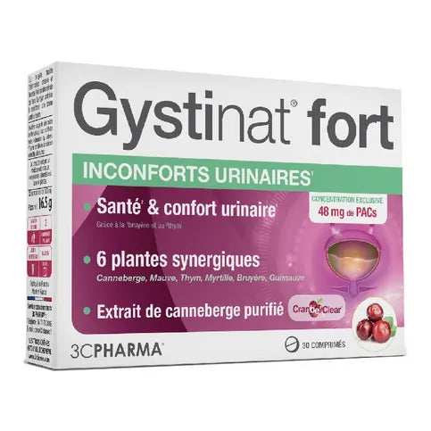 Gystinat Fort urinary troubles - LES 3 CHENES LES 3 CHENES Au supplements